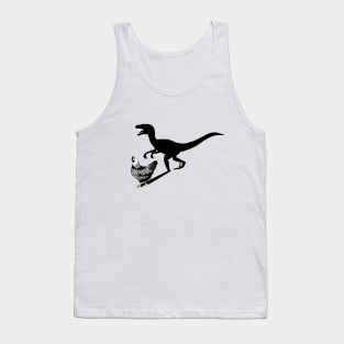 Chicken Velociraptor Tank Top